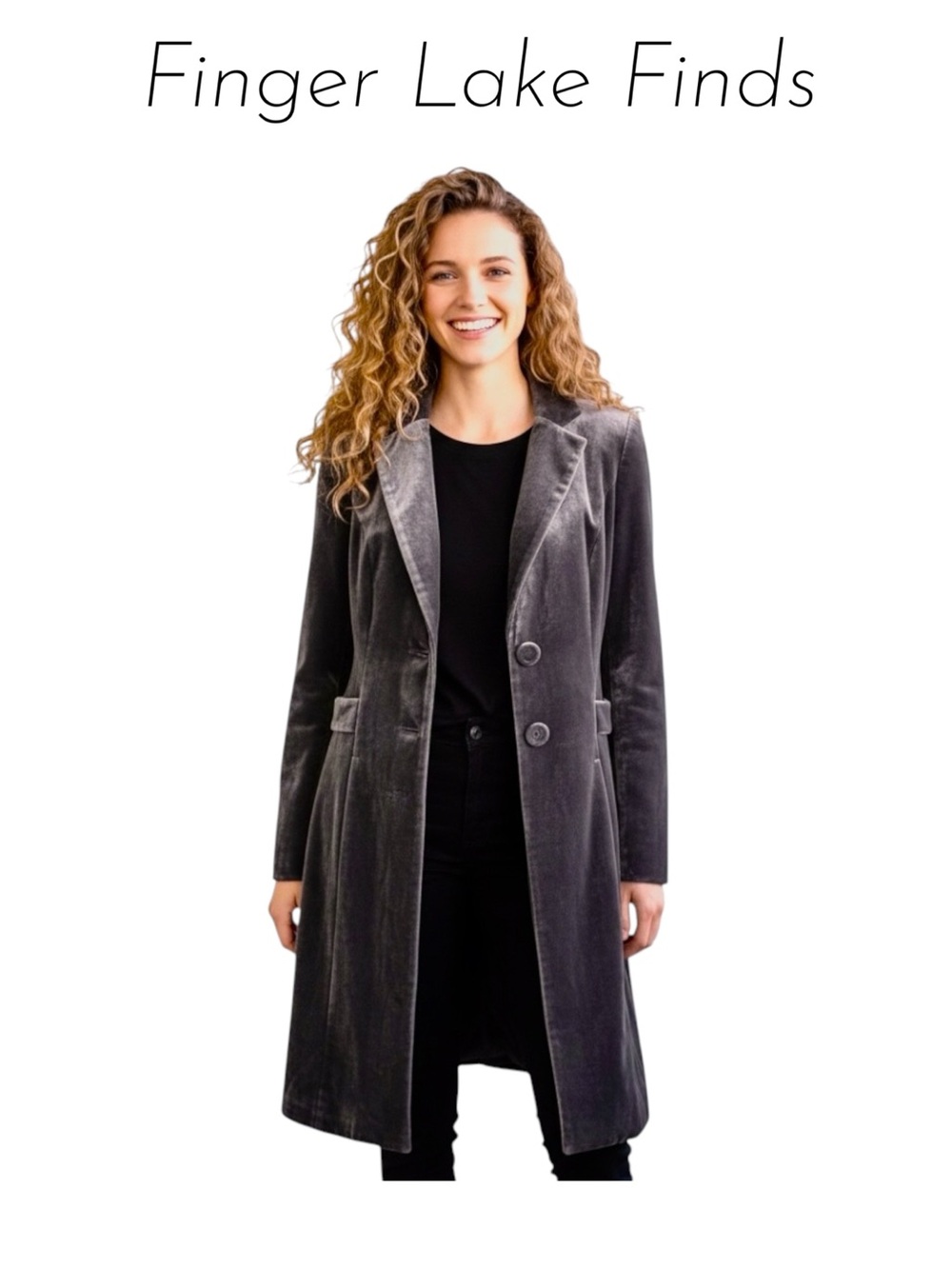 Boden Purple Velvet Longline Silk Blend Coat